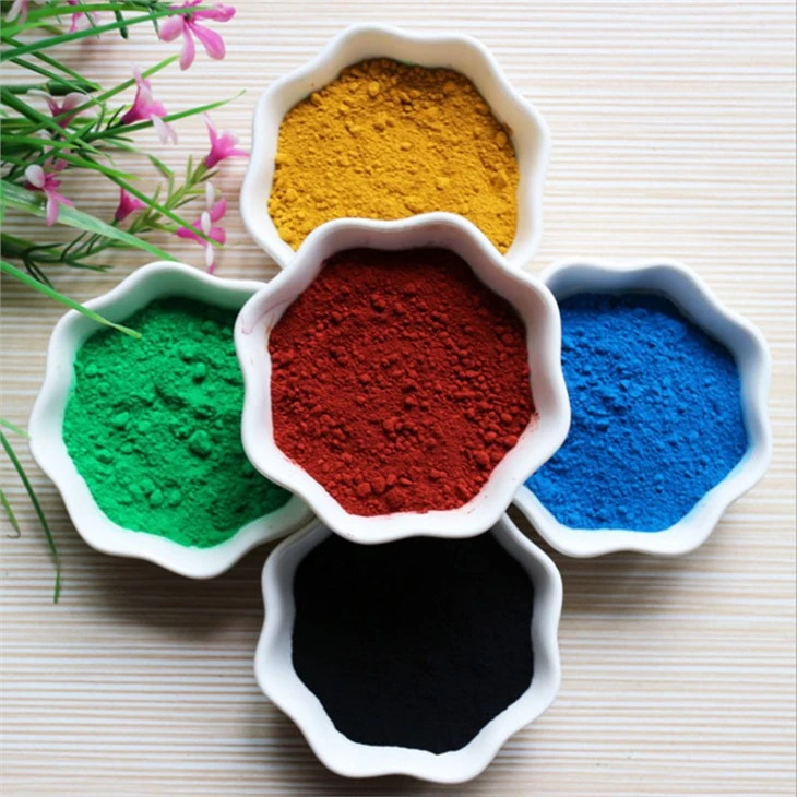 Ar Ocsid Coch Haearn Ocsid Pigment Haearn Coch Powdwr